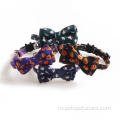 Хэллоуин роскошный ткань для бабочки для кошачьего галстука